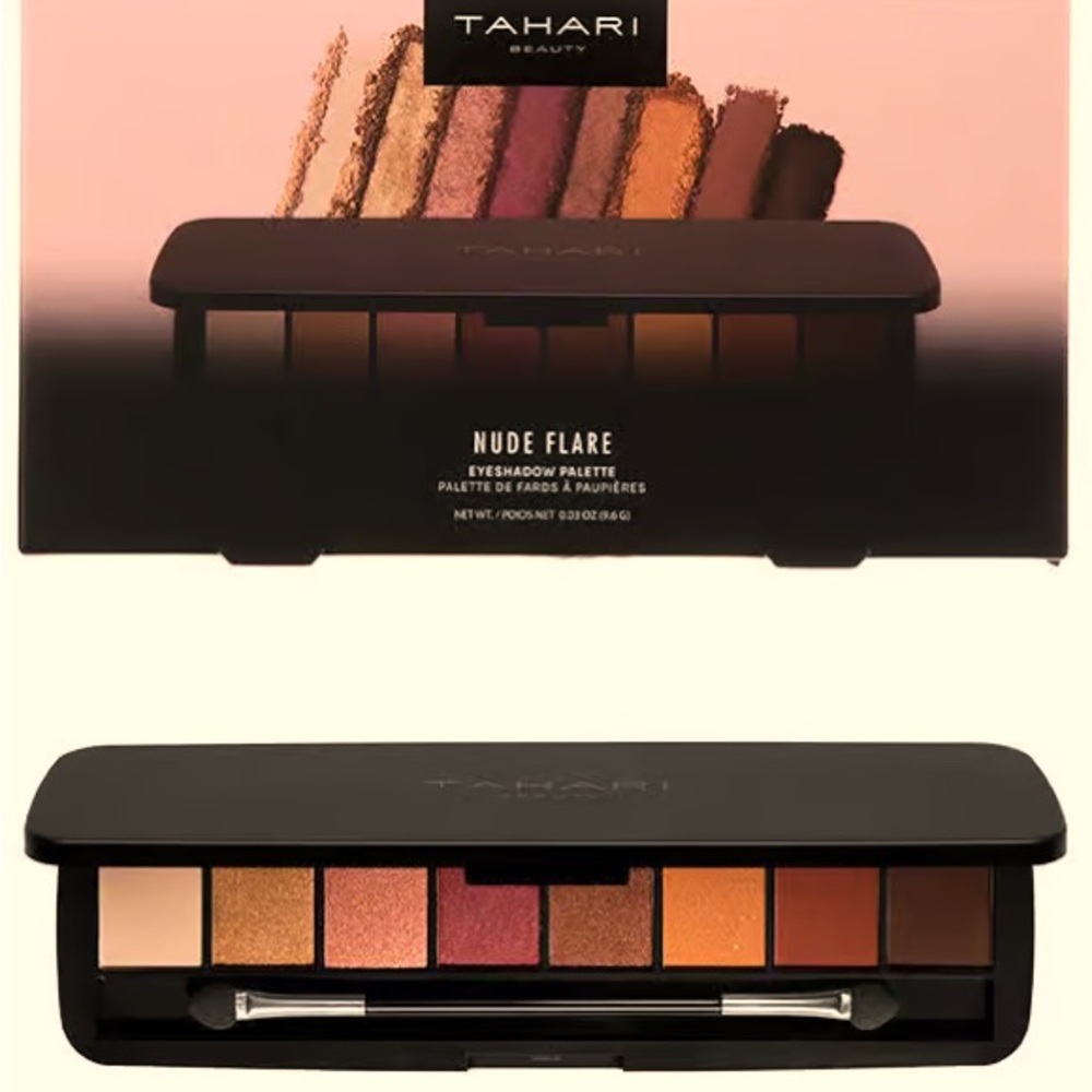 TAHARI BEAUTY NUDE EYESHADOW PALETTE- NUDE (NEW WITH TAGS)